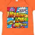 thumbnail image 4 of Inktastic My Aunt Loves Me Boys or Girls Baby Bodysuit, 4 of 5