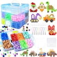 thumbnail image 1 of Kit Fuse Beads KIFHCMPR para niños con caja de almacenamiento y accesorios, 1 of 8