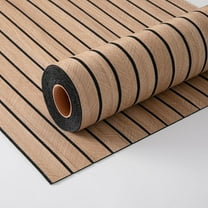 1 Roll Faux Wood Wall Panels Peel and Stick: 40cm x 3m Self Adhesive Wallpaper - Wood Grain Panels for Kitchen Living Room RV Interior Wall Decor