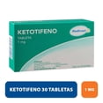 thumbnail image 1 of Ketotifeno Medimart 1 mg 30 tabletas, 1 of 4