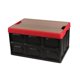 thumbnail image 4 of Contenedor de almacenamiento plegable shamjiam con tapa multiusos apilable 56L, 4 of 8