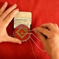 thumbnail image 6 of Knit Patch Loom Kit – Patch Maker Mending Loom 2.0, 2026 Newly Upgraded Mini Knit Loom Knitting Kit for Beginners, Repair Worn Spots & Holes, DIY Knit Patch Mending Kit for Clothes & Socks (2pcs), 6 of 7
