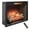 Antique Black#9, variant on Electric Indoor Fireplaces, 33 inch Infrared Electric Fireplace Insert, Touch Panel Home Decor Heater,Smokeless Firebox .With fixed Trim Kit .With Crackling Sound, Antique Black Indoor Fireplaces