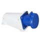 thumbnail image 4 of Conector Industrial, Enchufe de Cable Resistente al Agua, trifásico, 3 Pines, 2P+T, 220‑250 V, 63 A, 4 of 14