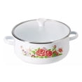 thumbnail image 2 of Set de 5 Ollas Peltre con tapa de crista Hot Spot 10 piezas 16 18 20 22 24 cms Z476, 2 of 3