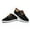 Black, variant on Cyiecw Men's Invisible Height Increasing Elevator Shoes Lace-up Fashion Casual Shoes 2.36 Inches Taller