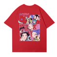thumbnail image 3 of Pop cazadora para niña Demon Hunters Graphic Round-Neck Short Sleeve T Shirt For Kids Youth Fashion Tee With Cartoon Print Design Soft Blend Top For Children （Red）, 3 of 4