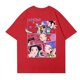 thumbnail image 3 of Pop cazadora para niña Demon Hunters Graphic Round-Neck Short Sleeve T Shirt For Kids Youth Fashion Tee With Cartoon Print Design Soft Blend Top For Children （Red）, 3 of 4