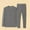 Dark Gray, variant on Lounge Set for Women Soft Pajama Set for Women Thermal Underwear Set for Women lounge sets for women plus size comfy lounge sets for women Thermal Base Layer Women Base Layer Women L