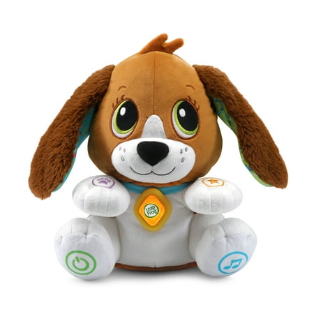 LeapFrog Speak and Learn Puppy, Plush Dog with Talk-Back Feature