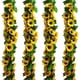thumbnail image 1 of Decoración hogareña 7.2ft/pc Artificial Sunflower Garland with 32pc Sunflower Heads Silk Flower Ivy Vine Garland Sunflower Decor for Home Kitchen Wedding Arch Baby Shower Decor Zhivalor WMZL-265-1, 1 of 4