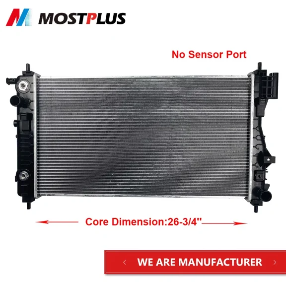 MOSTPLUS Radiator for 14-19 Chevy Impala 13-15 Malibu LS LT 15-16 Buick Regal