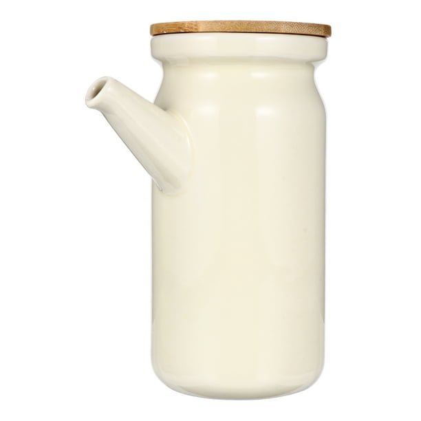 EeaseMX 1 botella dispensadora de aceite, vinagrera de cerámica, condimentos, hervidor de cocina