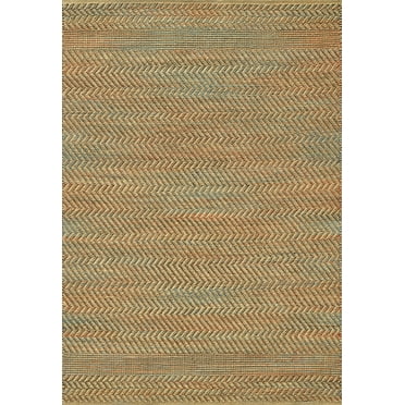 Dynamic Rugs Shay Natural/Multi 5X8 Chevron Handmade Area Rug