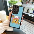 thumbnail image 4 of Protéjase con estilo: Funda para teléfono plateada colorida de doble capa esmerilada con ilustración única para iPhone 15 Pro Max 14 13 12 Pro 11 - ¡Muestre su personalidad!, 4 of 4