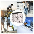 thumbnail image 4 of Yiaed bow on polka dots Print Men's Soft Cotton Boxer Shorts Breathable Boxers Underwear Moisture-Wicking Underwear Stretch Boxer Briefs for Man-X-Large, 4 of 5