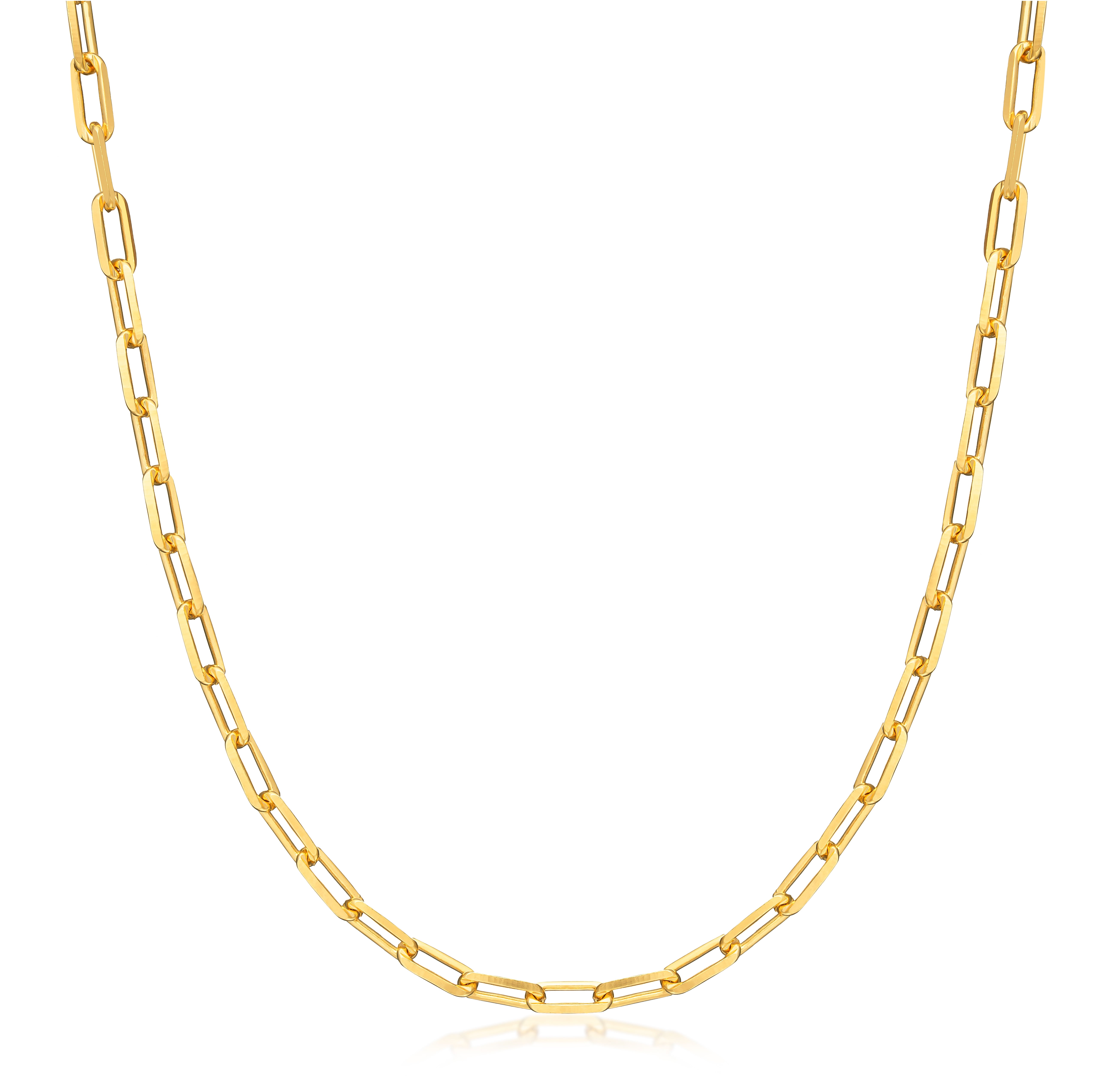 Peermont 18K Gold Plated 3mm Figaro 