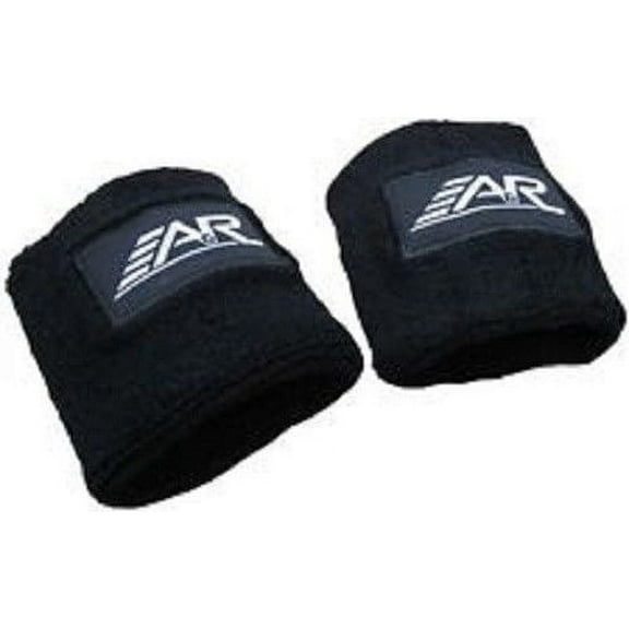 A&R Hockey Football Lacrosse Padded Wrist Guard Absorbent Terry Cloth Bands
