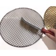thumbnail image 4 of Cepillo De Mano De Metal Convexo, 1 Fila De Acero Latonado, Cepillado Y Limpieza De Superficies Metálicas, Uso Ocasional O Intensivo 23.3*5.3cm (Latón) 3 Piezas TUNC Sencillez, 4 of 4