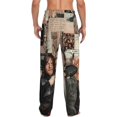 thumbnail image 3 of Pantalon de Pyjama Noir pour Hommes Imprimé Intégral The Walking Dead Anime, 3 of 8