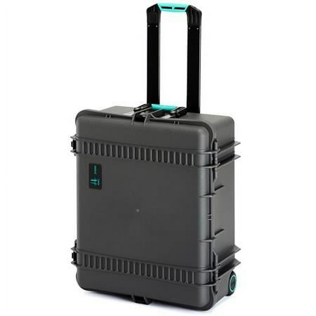 UPC: 8052282730191 | 2700WCUB Wheeled Resin Hard Case with Cubed Foam  Gray with Blue Handle
