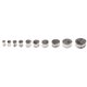 thumbnail image 4 of Oído Par De Calibre Tapón Del Oído Doble Cuerpo Acampanado Joyas 10mm Turquesa Sunnimix Enchufe de oído, 4 of 7