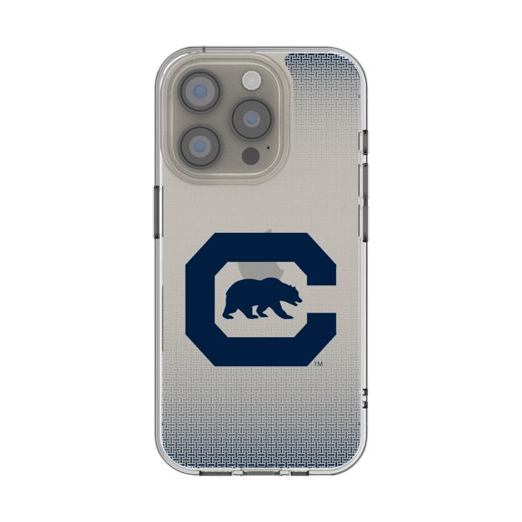 Cal Bears Linen Logo iPhone Clear Case