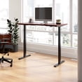 thumbnail image 1 of Move 60 Series 60W Adjustable Standing Desk in Hansen Cherry - Engineered Wood, 1 of 7