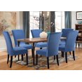 thumbnail image 2 of Velvet Chair Covers for Dining Room Set of 6, Stretchy Dining Chair Covers, Washable Kitchen Chair Slipcovers, Classy Decor for Home and Banquet (Riverside, 6 Pack), 2 of 7