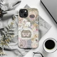 thumbnail image 6 of Pastel Goth Horror Collage Phone Case, Surreal Creepy Cute iPhone Cover, Dark Aesthetic Protective Case for iPhone 16 15 14 13 12 11 Plus Pro Max Mini, 6 of 6