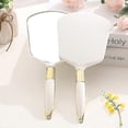 thumbnail image 4 of Handheld Mirror With Handle, For Vanity Makeup E Salon Travel Use, 4 of 4