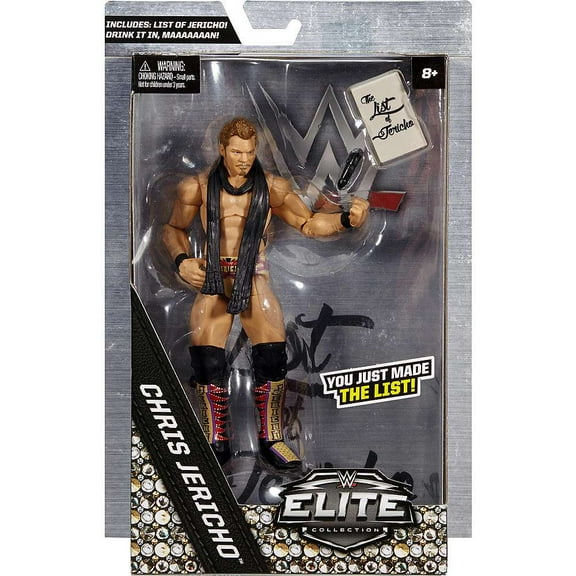 WWE Wrestling Elite Chris Jericho Action Figure (The List!)