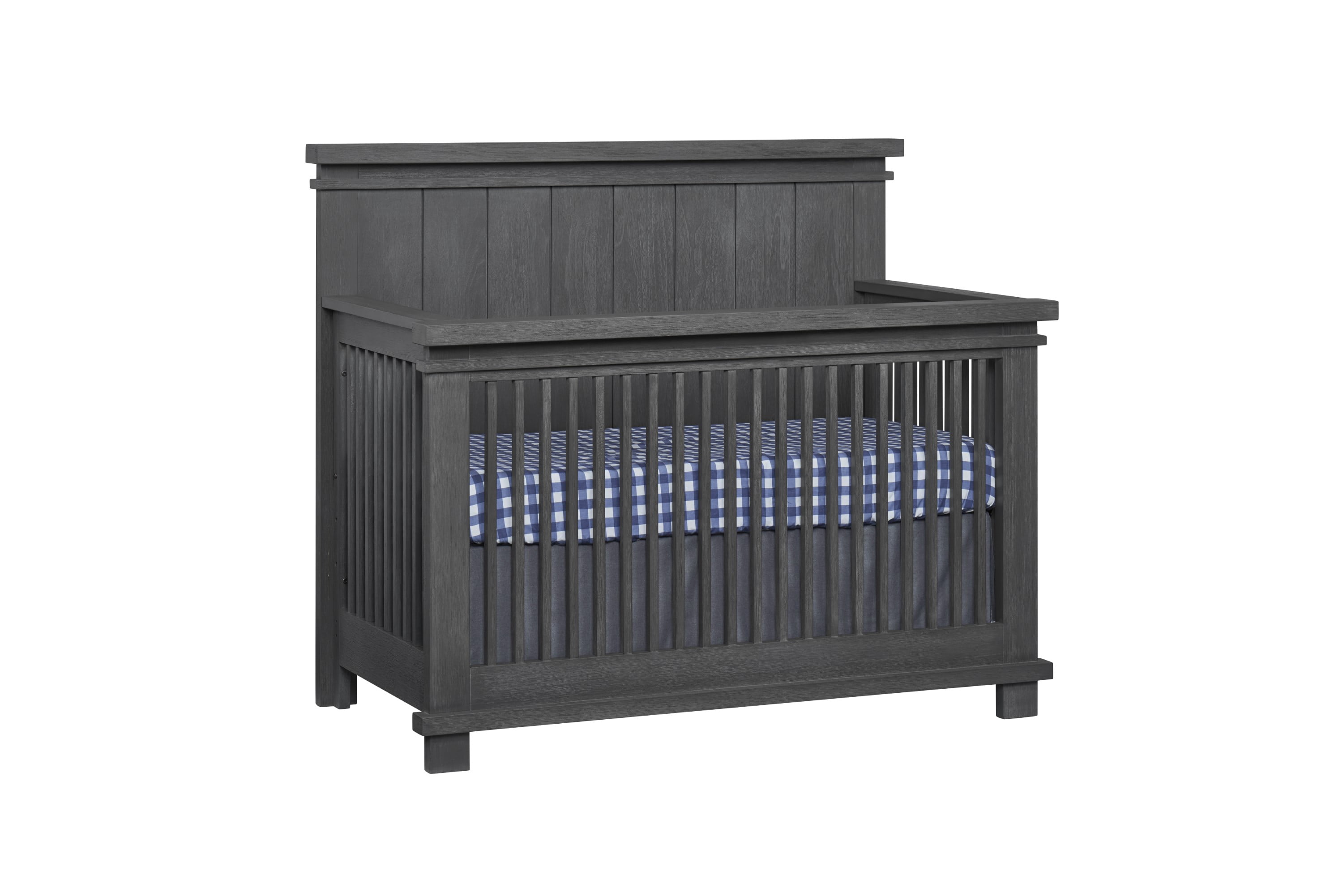 Soho Baby Hampton 4in1 Convertible Crib, Canyon Gray, GreenGuard Gold