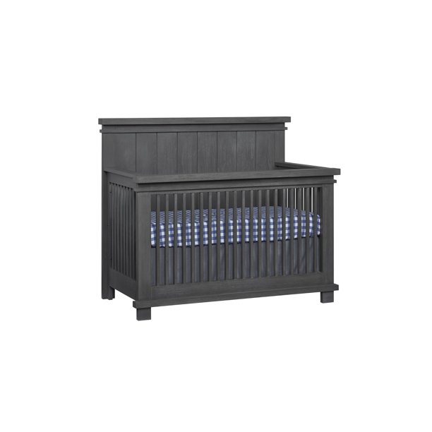 Soho Baby Hampton 4in1 Convertible Crib, Canyon Gray, GreenGuard Gold