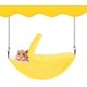 thumbnail image 1 of Cama de plátano para hámster, casa, animal PEQUEÑO, hamaca cálida, accesorios para jaula, nido para dormir para ratón, deslizamiento dulce, hámster, pájaro, mascota, 1 of 5