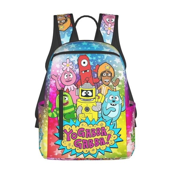 Yo Brobee Ga-bba Casual Backpack Travel Laptop Bag Lightweight Bookbag Daypack
