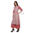 thumbnail image 2 of Moomaya Two Piece Palazzo Set Printed WoMen's Ethnic Wear Indian Outfit, 2 of 5