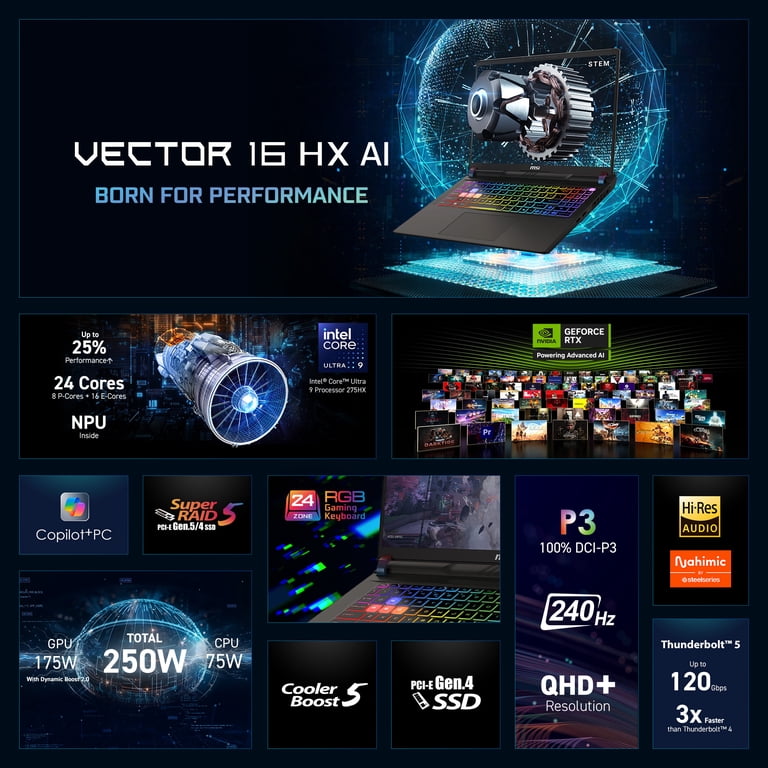 MSI, Gaming Laptop, 16
