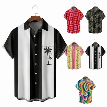 

Toddler Boys Beach Button Down Polo Shirts Regular Fit Cheap Clothing Size 100-170/XXS-8XL