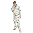 thumbnail image 5 of Vzayyk 4T-14Y Size Aviliable Cozy One-Piece Footless Sleeper Pajama Blue and Orange Dots, 5 of 8