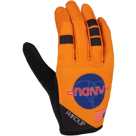 HandUp Most Days Gloves - Shuttle Runners Orange, Full Finger, Medium