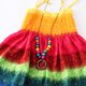 thumbnail image 5 of Ropa de mamá y yo, vestido con tirantes de arcoíris, vestidos bohemios de playa para madre e hija, apariencia familiar, contiene collar de regalo Fridja nalpqowj25433, 5 of 7