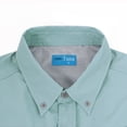 thumbnail image 6 of Tuna Men's Fishing UPF 50+ Sun Protection Anti-Static Waterproof Breathable Quickly Dry Hiking Long Sleeve Shirts Cloud Blue 12 4X-Large, 6 of 10