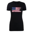 thumbnail image 2 of American Flag T-shirt, Patroitic Shirts, Graphic T-shirts for Women - Black MH200WPATRIOT S3 XS, 2 of 3