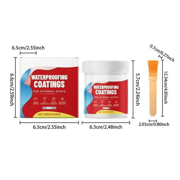 Impermeabilidad Anti-Grieta Flexible Del Recubrimiento Impermeable Del Cemento Del Polímero Amigable con el Medio Ambiente para el Metal de la Madera Del Hormigón de Cuatro Colores 100G