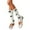 A-White1268, variant on Womens Leg Warmers Ribbed Knit With Bow Detail Knee-High Stirrup Socks Stretchy Spring Wear Fashion Slouch Socks