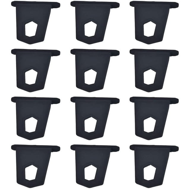 12 Uds gancho para abrigos RV colgador de ropa para coche percha para toldo de coche ganchos colgantes perchas para toldos percha de ropa plegable