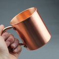 thumbnail image 5 of Taza de agua de cobre puro, taza de mula, taza de cuerpo recto con borde enrollado, taza de bar, taza de cóctel, taza de cerveza, 5 of 5