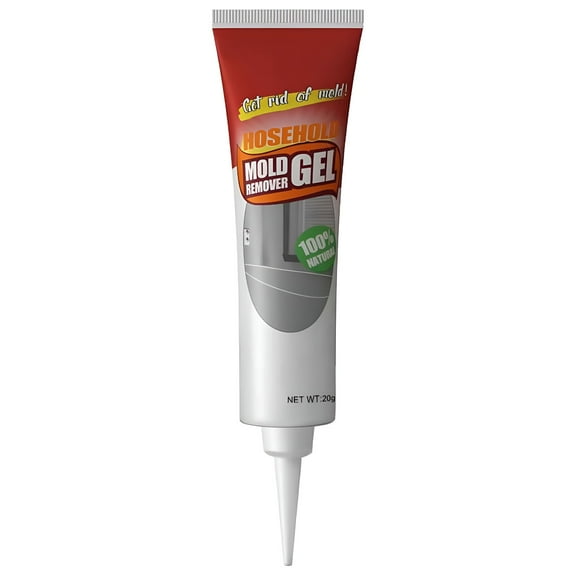 RAGUPEL Advanced Mold Removal Gel for Shower Seals,Sinks & White Walls - 3-5 Hour Stain Eraser,Chlorine-Based Household Cleaner,Effortless Black Mold Remover
