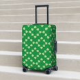 thumbnail image 6 of Hirioo St Patrick's Day for Elasticity Suitcase Cover (No luggage Included) Durable Luggage Protector Fits 18-32 Inch Luggage-X-Large, 6 of 7